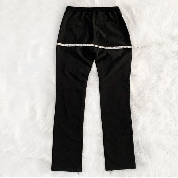 BEBE Black Satin Stripe Pants! - Picture 7 of 8